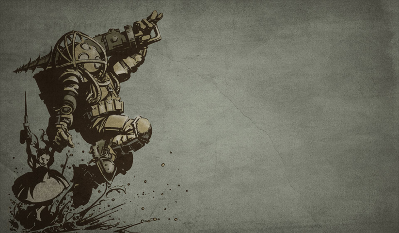 BioShock – 1 Panneau – Plusieurs Tailles | Décoration Maison