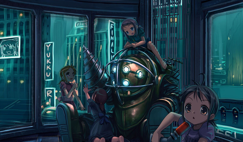 BioShock – 1 Panneau – Plusieurs Tailles | Décoration Maison