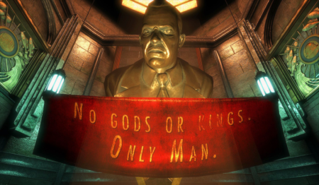 لوحة BioShock – قطعة واحدة – برشة أحجام | ديكور دارك