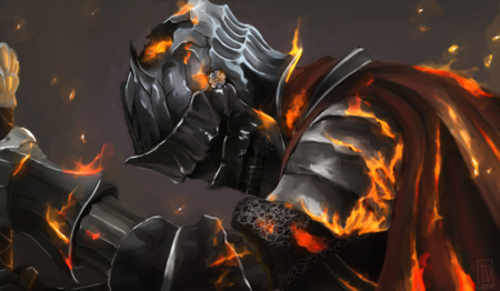 لوحة Dark Souls – قطعة واحدة – برشة أحجام | ديكور دارك