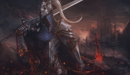 لوحة Dark Souls – قطعة واحدة – برشة أحجام | ديكور دارك