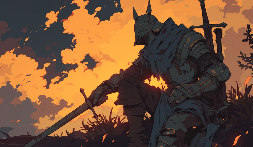 Dark Souls – 1 Panel – Multiple Sizes | Home Decor