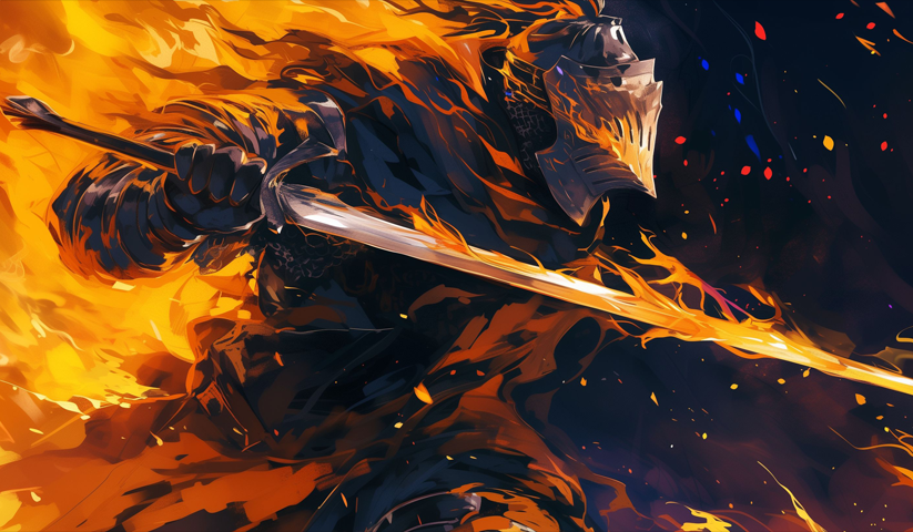 Dark Souls – 1 Panel – Multiple Sizes | Home Decor