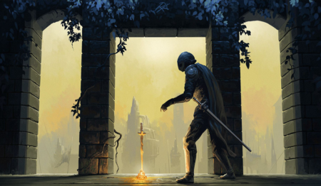 لوحة Dark Souls – قطعة واحدة – برشة أحجام | ديكور دارك