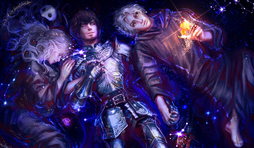 لوحة Final Fantasy – قطعة واحدة – برشة أحجام | ديكور دارك
