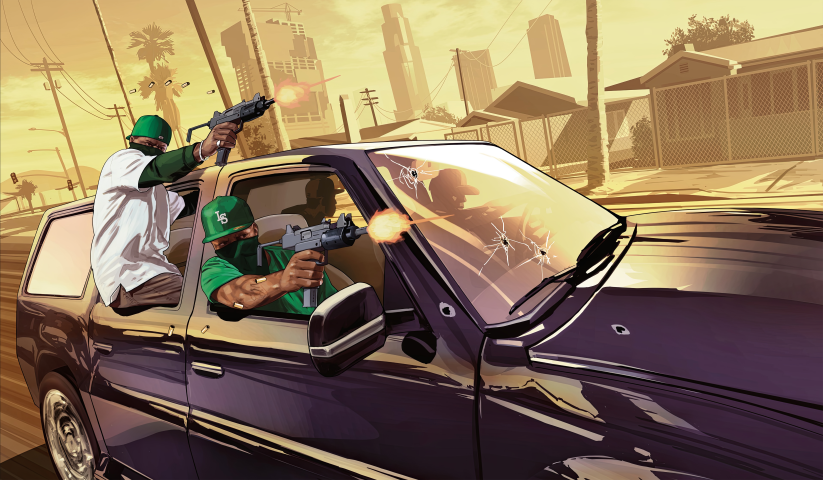 GTA V – 1 Panel – Multiple Sizes | Home Decor