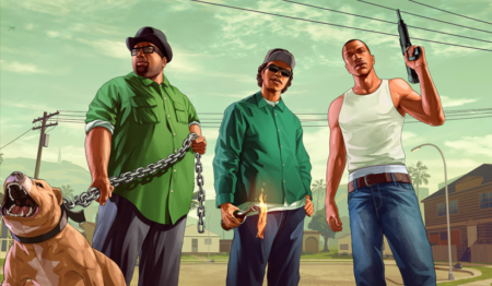 لوحة GTA sanandreas – قطعة واحدة – برشة أحجام | ديكور دارك