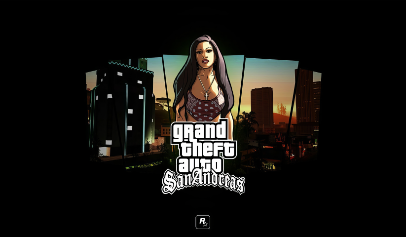 GTA sanandreas – 1 Panel – Multiple Sizes | Home Decor