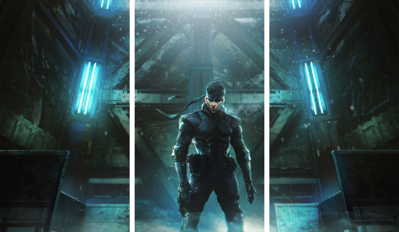 Metal Gear Solid  – 1 Panel – Multiple Sizes | Home Decor