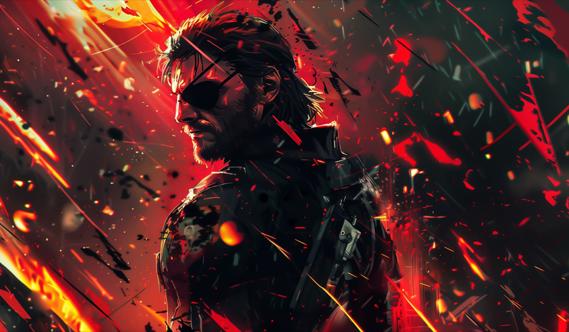 Metal Gear Solid  – 1 Panel – Multiple Sizes | Home Decor