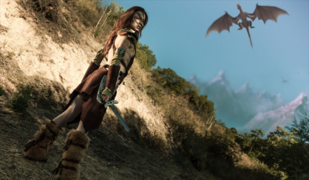 لوحة The Elder Scrolls V Skyrim – قطعة واحدة – برشة أحجام | ديكور دارك