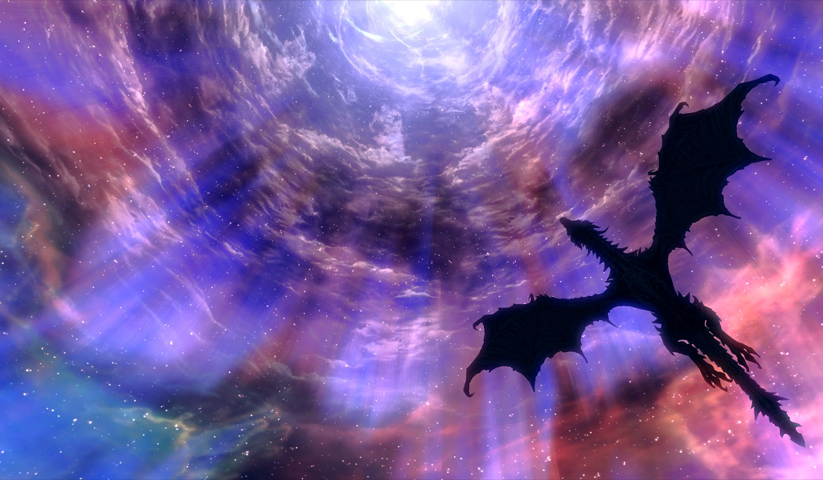 لوحة The Elder Scrolls V Skyrim – قطعة واحدة – برشة أحجام | ديكور دارك