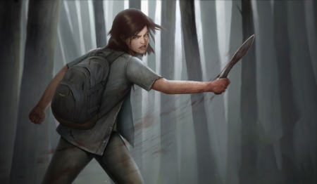 لوحة The Last of Us – قطعة واحدة – برشة أحجام | ديكور دارك