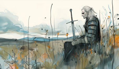 The Witcher – 1 Panneau – Plusieurs Tailles | Décoration Maison