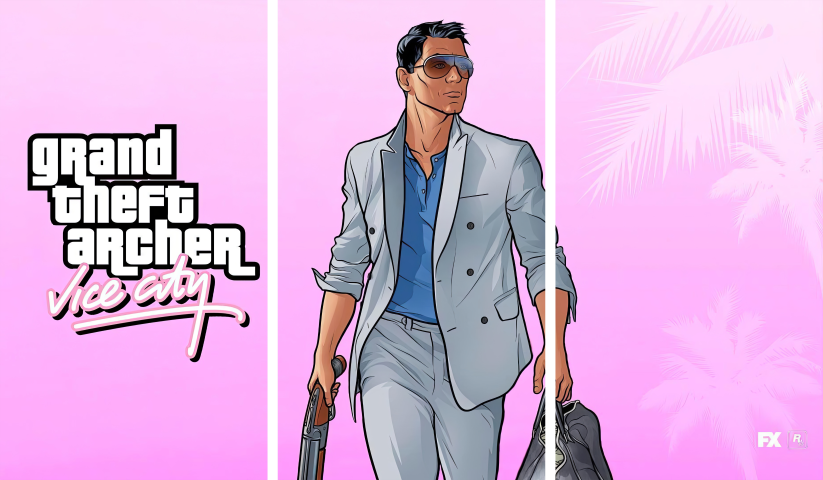 GTA vice city – 3 Panels – Multiple Sizes | Home Decor
