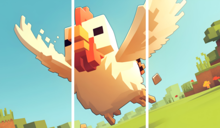 Minecraft – 3 Panneaux – Plusieurs Tailles | Décoration Maison