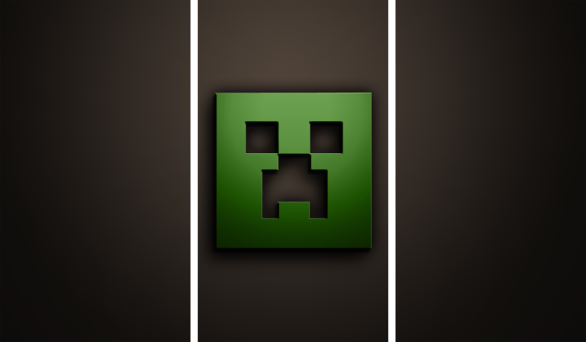 Minecraft – 3 Panneaux – Plusieurs Tailles | Décoration Maison