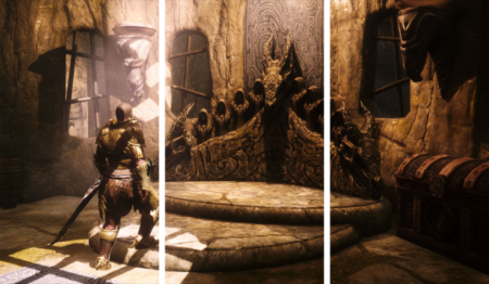 The Elder Scrolls V Skyrim – 3 Panels – Multiple Sizes | Home Decor