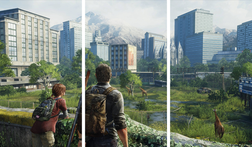 The Last of Us – 3 Panels – Multiple Sizes | Home Decor