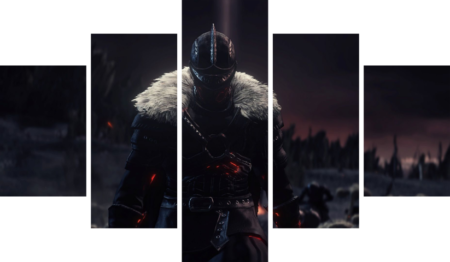 Dark Souls – 5 Panneaux – Plusieurs Tailles | Décoration Maison