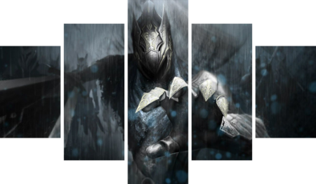 Dark Souls – 5 Panels – Multiple Sizes | Home Decor