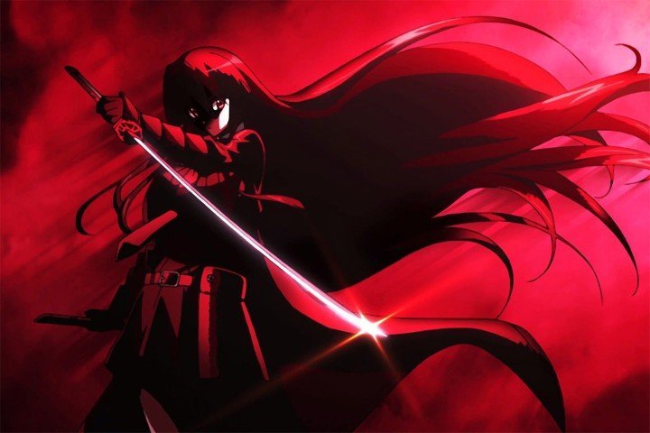 لوحة Akame ga Kill! – قطعة واحدة – برشة أحجام | ديكور دارك