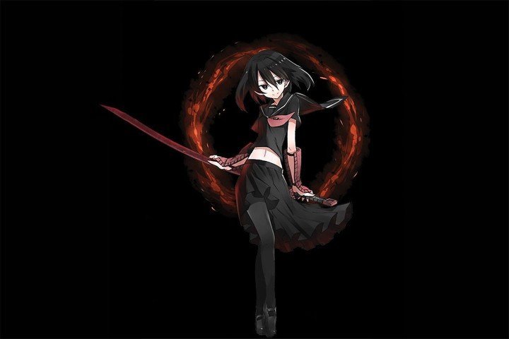 لوحة Akame ga Kill! – قطعة واحدة – برشة أحجام | ديكور دارك