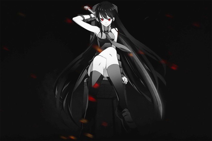 لوحة Akame ga Kill! – قطعة واحدة – برشة أحجام | ديكور دارك