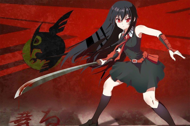 لوحة Akame ga Kill! – قطعة واحدة – برشة أحجام | ديكور دارك