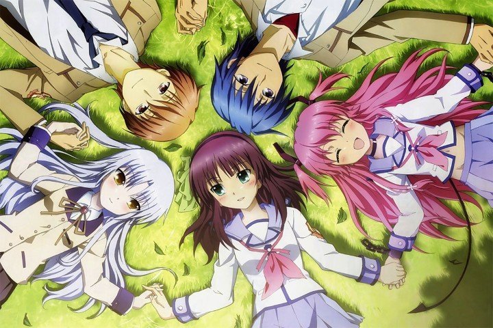 لوحة Angel Beats! – قطعة واحدة – برشة أحجام | ديكور دارك