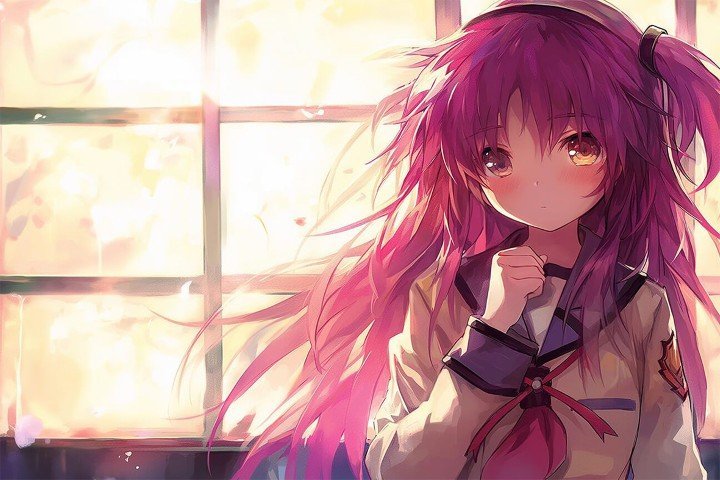 لوحة Angel Beats! – قطعة واحدة – برشة أحجام | ديكور دارك