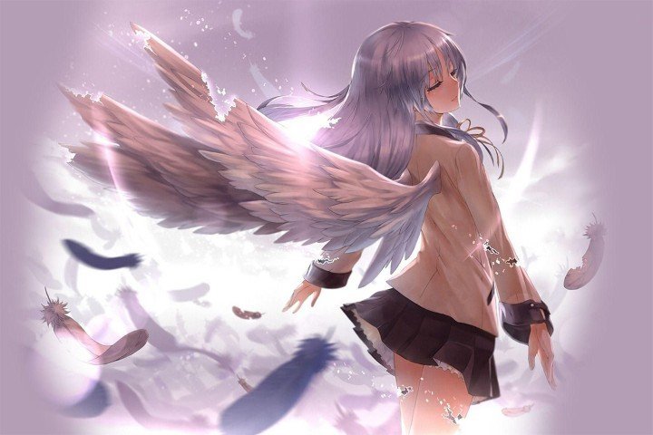 Angel Beats! – 1 Panneau – Plusieurs Tailles | Décoration Maison