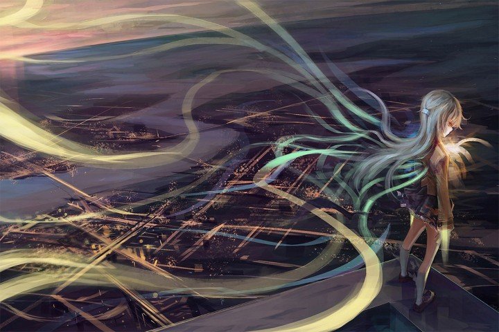 لوحة Angel Beats! – قطعة واحدة – برشة أحجام | ديكور دارك