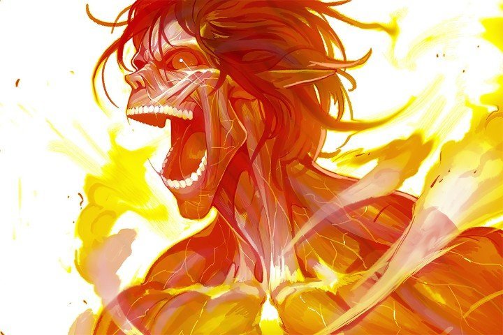 لوحة Attack on Titan – قطعة واحدة – برشة أحجام | ديكور دارك