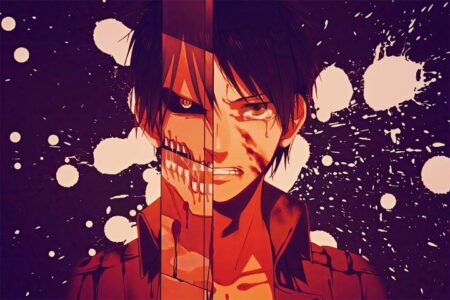 Attack on Titan – 1 Panneau – Plusieurs Tailles | Décoration Maison