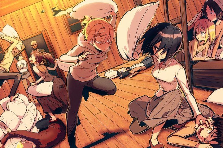 لوحة Attack on Titan – قطعة واحدة – برشة أحجام | ديكور دارك