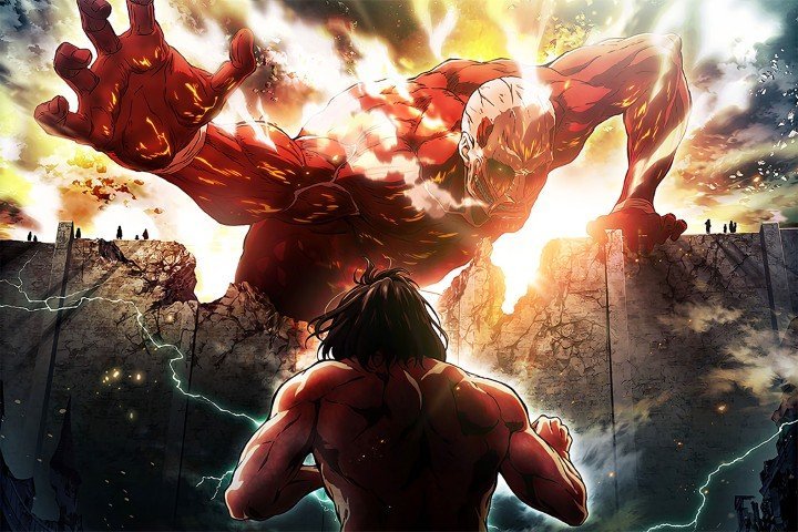 لوحة Attack on Titan – قطعة واحدة – برشة أحجام | ديكور دارك