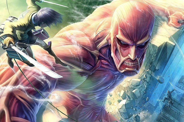 لوحة Attack on Titan – قطعة واحدة – برشة أحجام | ديكور دارك
