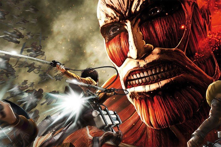 لوحة Attack on Titan – قطعة واحدة – برشة أحجام | ديكور دارك