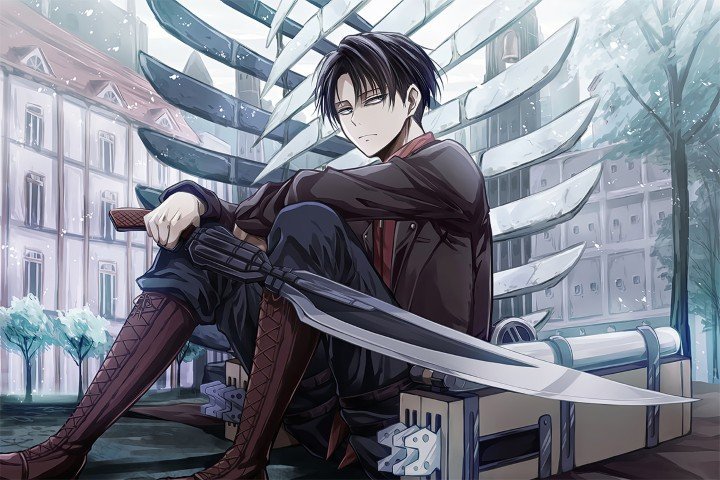 لوحة Attack on Titan – قطعة واحدة – برشة أحجام | ديكور دارك