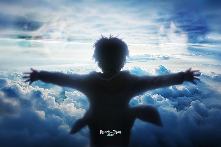 لوحة Attack on Titan – قطعة واحدة – برشة أحجام | ديكور دارك