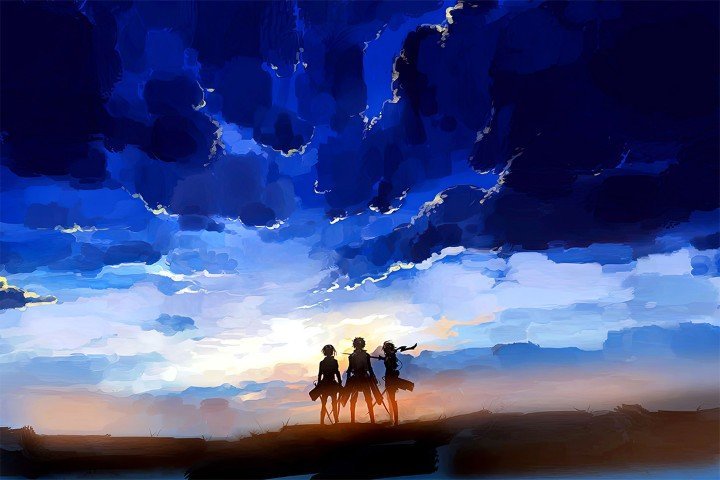 لوحة Attack on Titan – قطعة واحدة – برشة أحجام | ديكور دارك