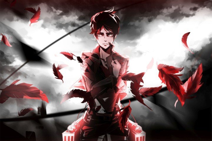 لوحة Attack on Titan – قطعة واحدة – برشة أحجام | ديكور دارك