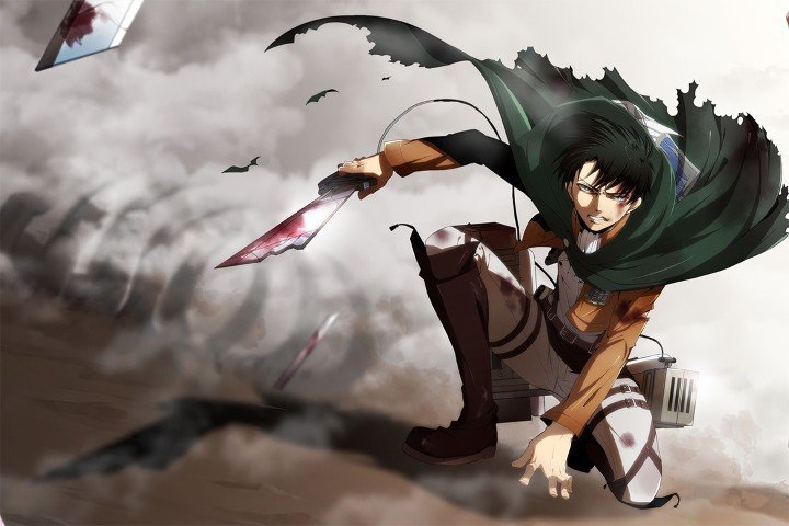 لوحة Attack on Titan – قطعة واحدة – برشة أحجام | ديكور دارك