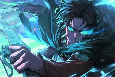 لوحة Attack on Titan – قطعة واحدة – برشة أحجام | ديكور دارك