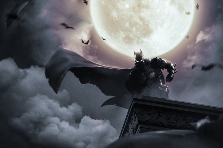 لوحة Batman – قطعة واحدة – برشة أحجام | ديكور دارك