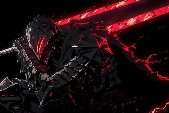 لوحة Berserk – قطعة واحدة – برشة أحجام | ديكور دارك