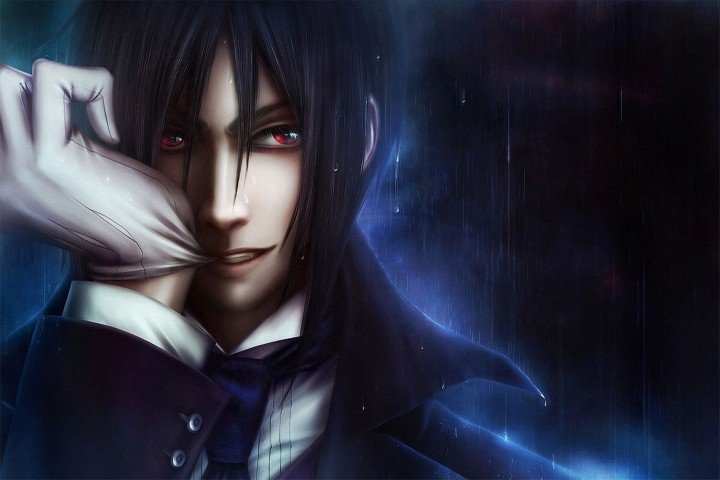 لوحة Black Butler – قطعة واحدة – برشة أحجام | ديكور دارك