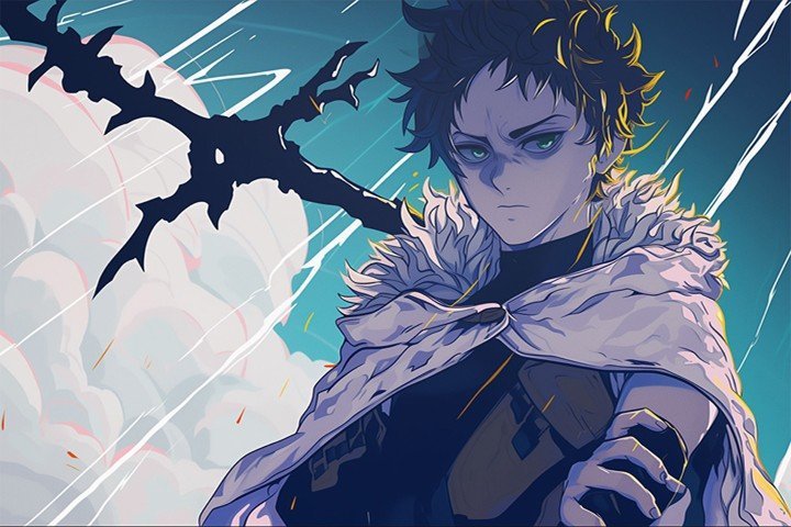 Black Clover – 1 Panel – Multiple Sizes | Home Decor