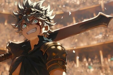لوحة Black Clover – قطعة واحدة – برشة أحجام | ديكور دارك